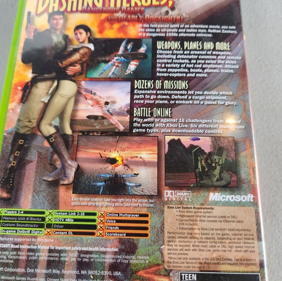 Xbox Crimson Skies High Road to Revenge - Picture 4 of 4